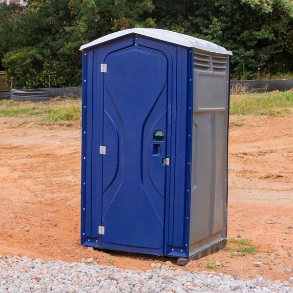 most short-term portable restroom rentals come equipped with toilet paper, hand sanitizer, and a full tank of disinfectant